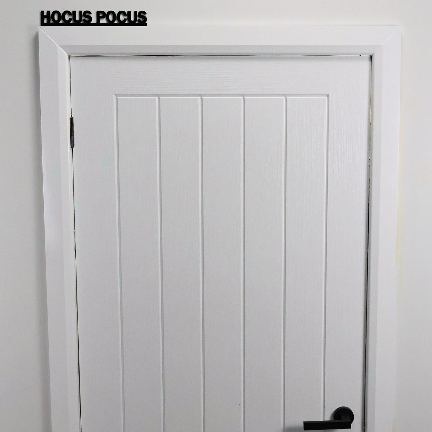 Modern black acrylic Halloween wall decor UK