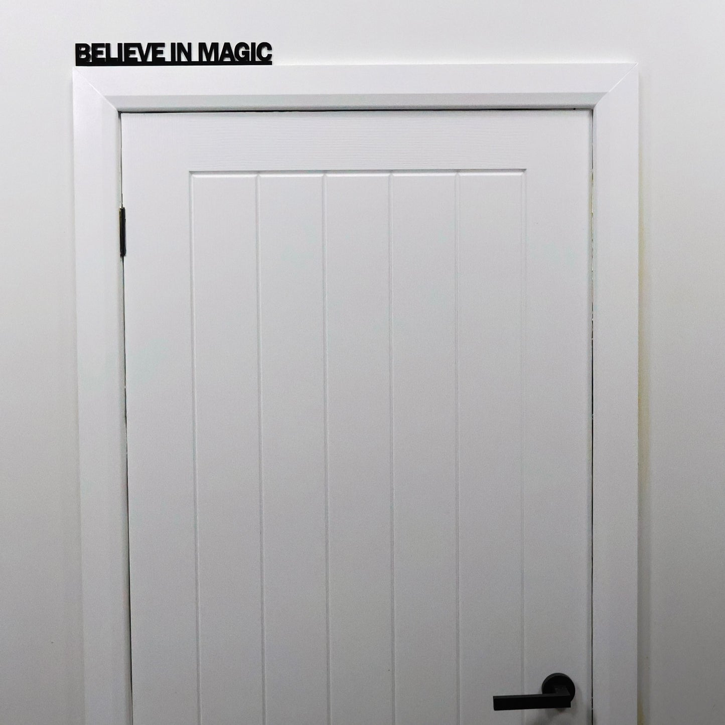 BELIEVE IN MAGIC Door Topper