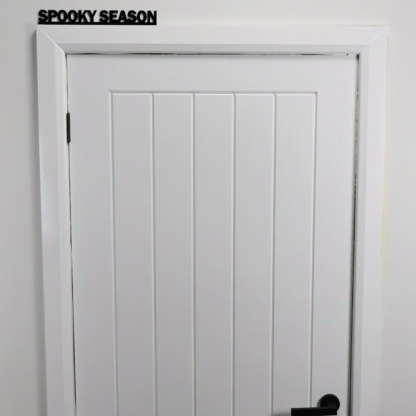 Recycled acrylic spooky decor for witchy autumn styling