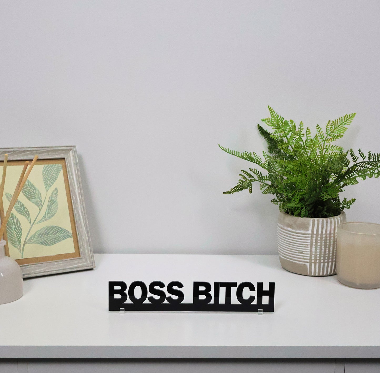 BOSS BITCH Door Topper | Rude Office Door Sign