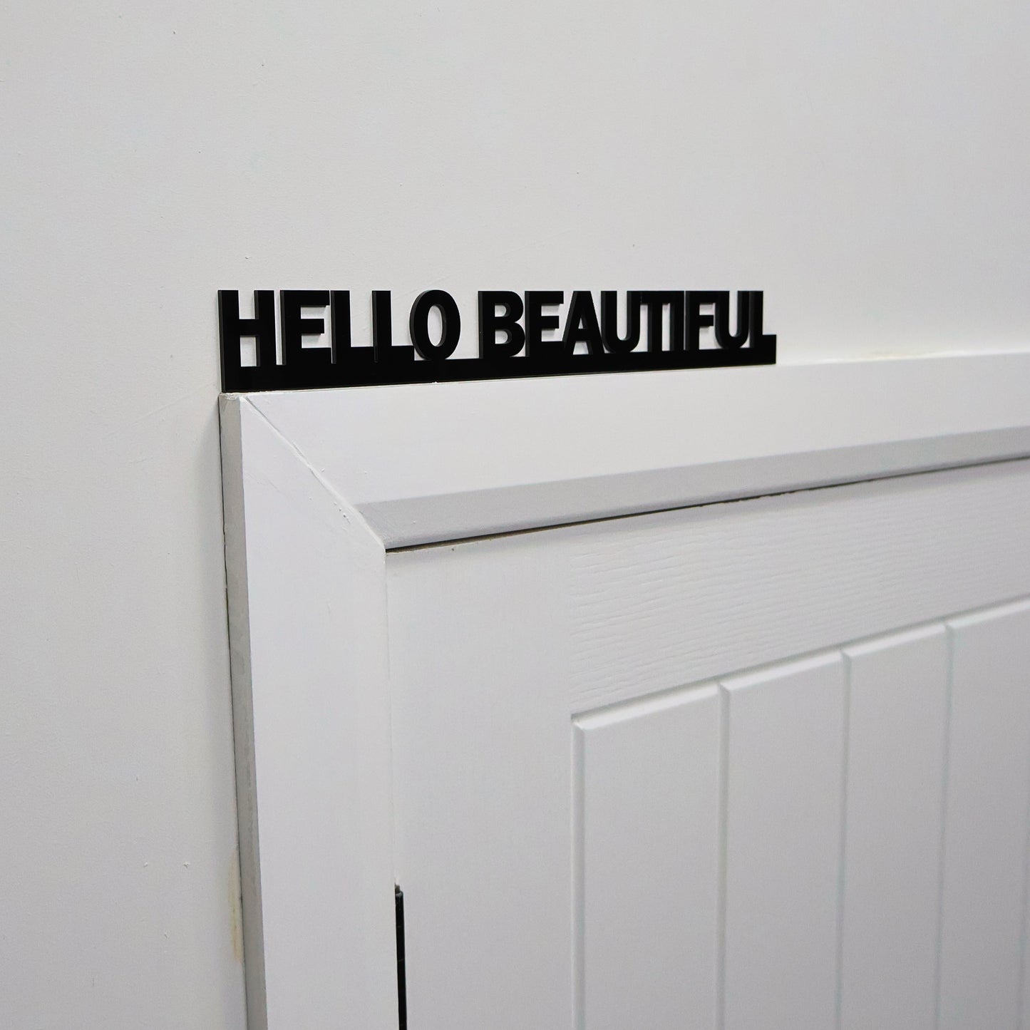 HELLO BEAUTIFUL Door Topper