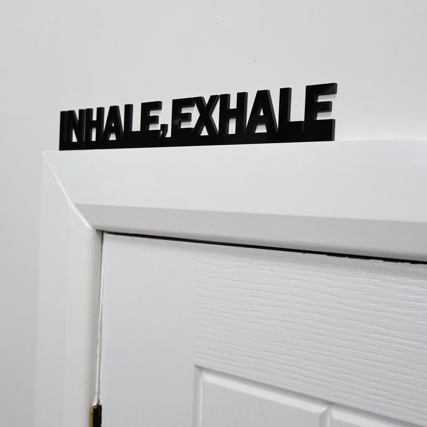 Calm mindfulness quote sign – perfect yoga gift UK