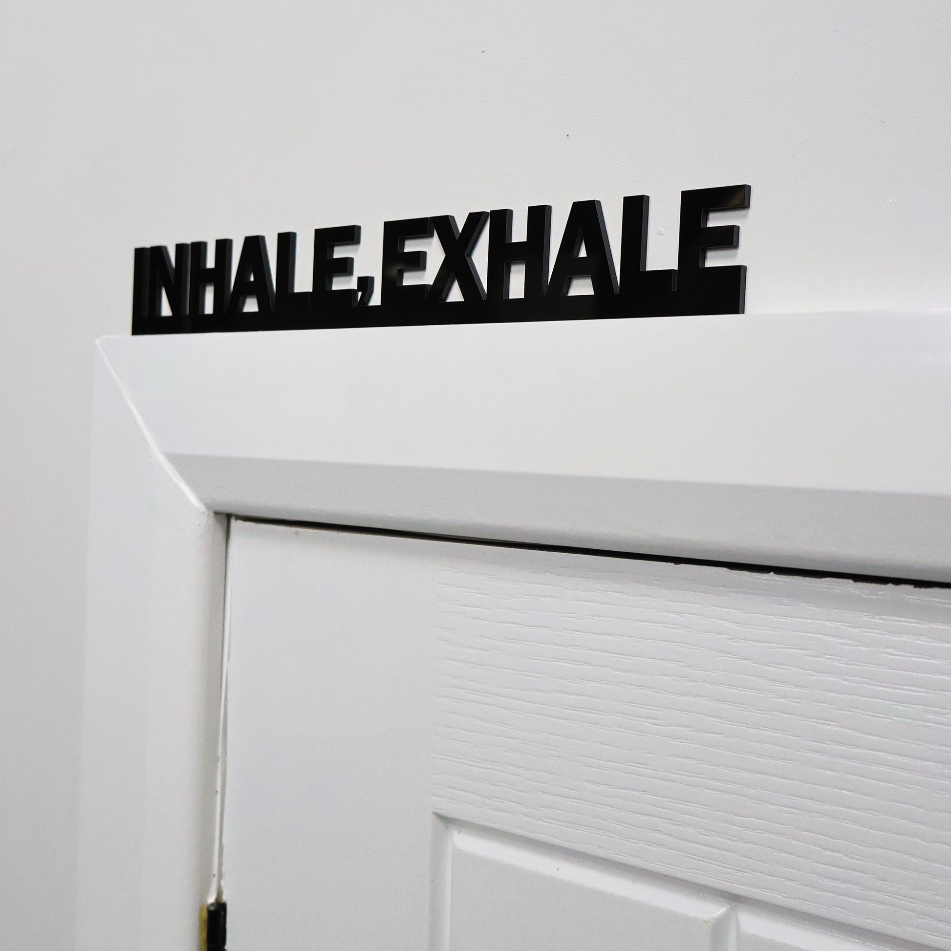 Calm mindfulness quote sign – perfect yoga gift UK