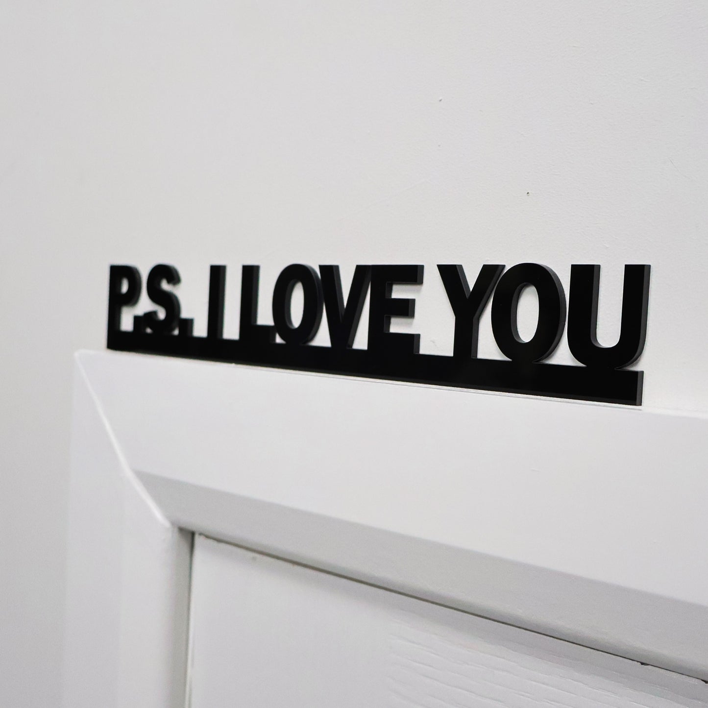 P.S. I LOVE YOU Door Topper