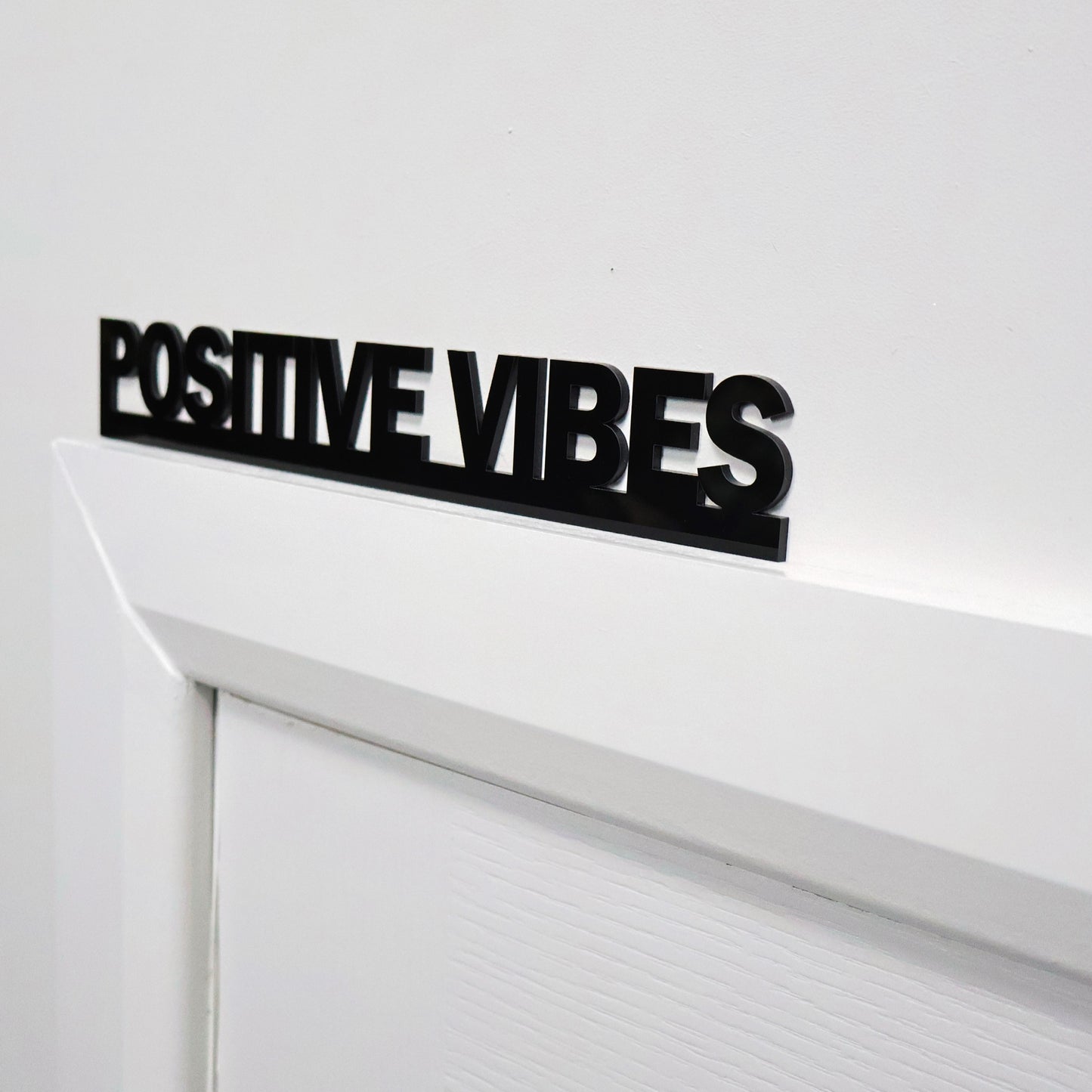 POSITIVE VIBES Door Topper