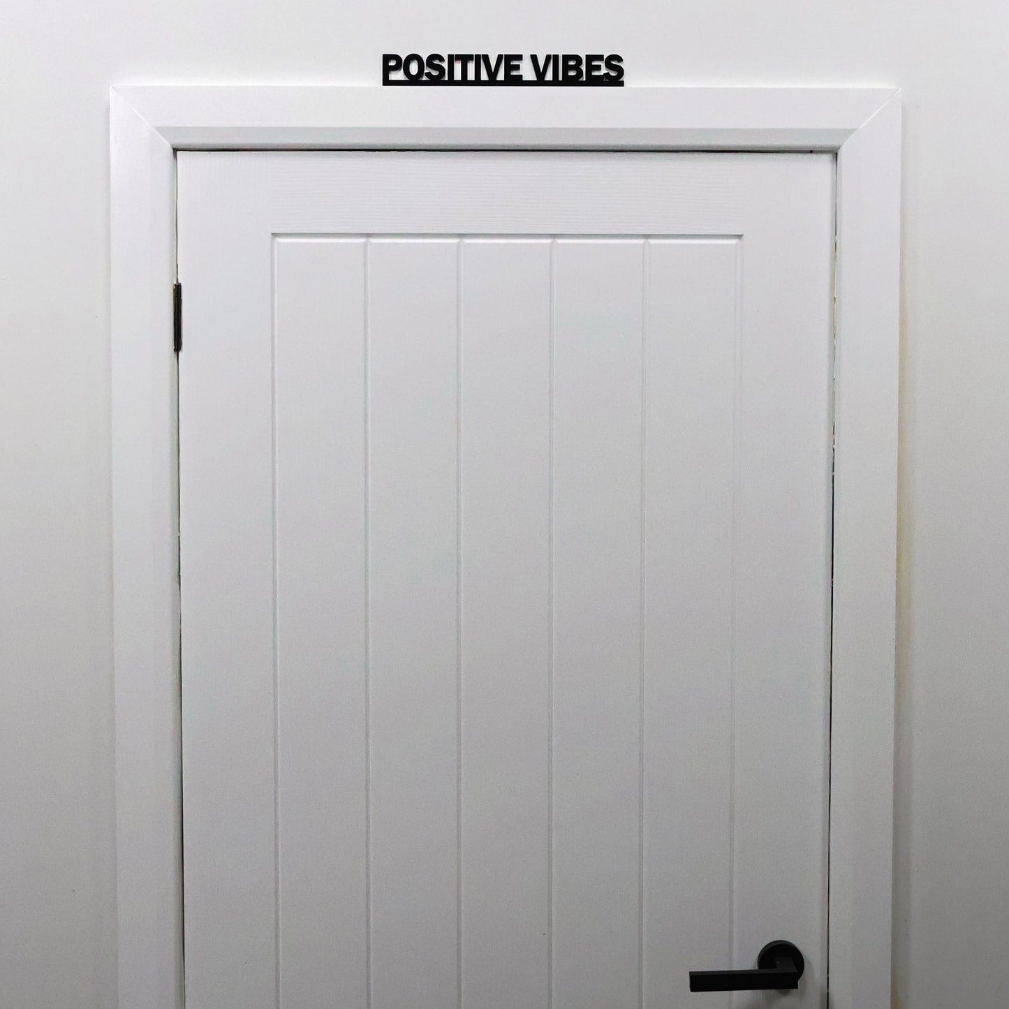 POSITIVE VIBES Door Topper