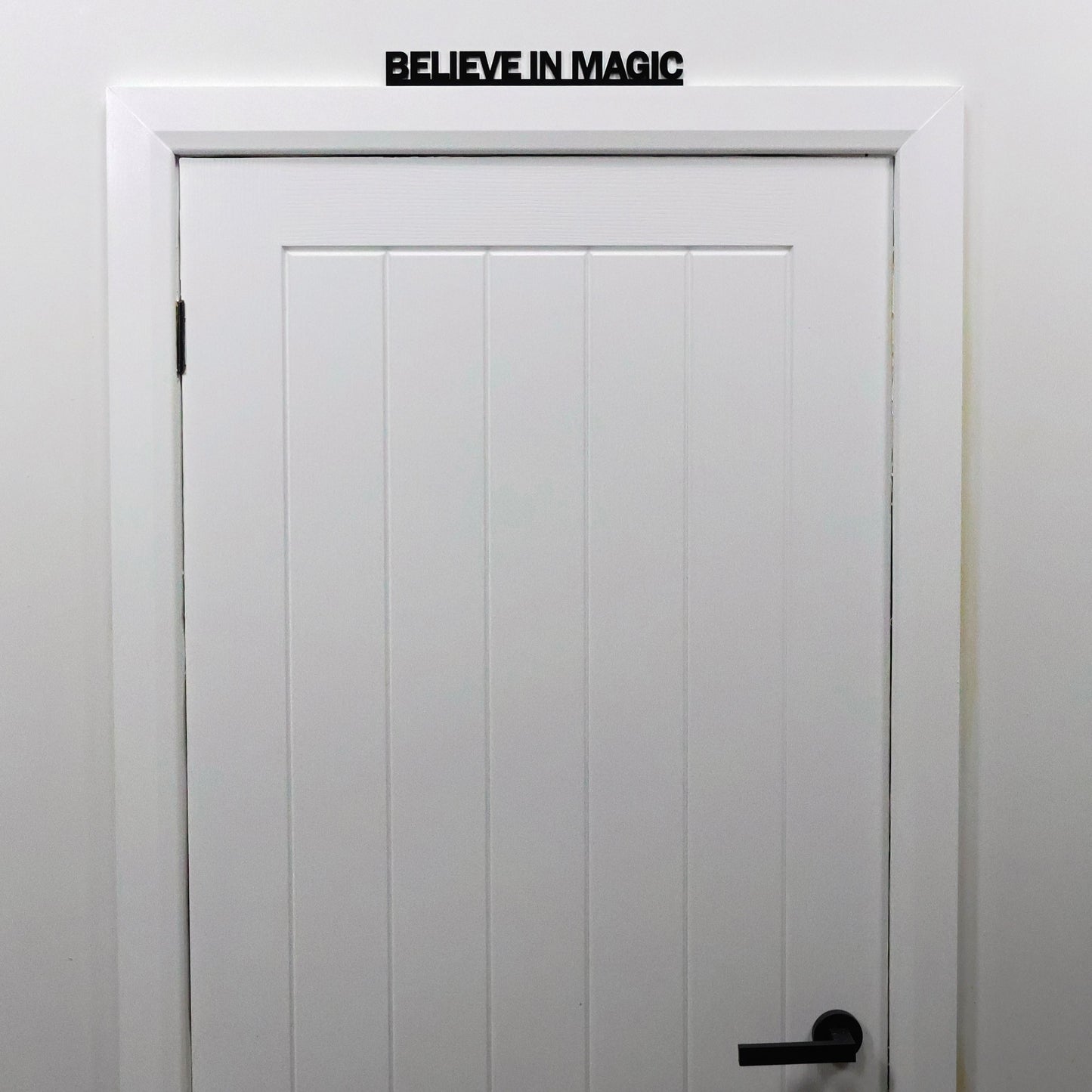 BELIEVE IN MAGIC Door Topper