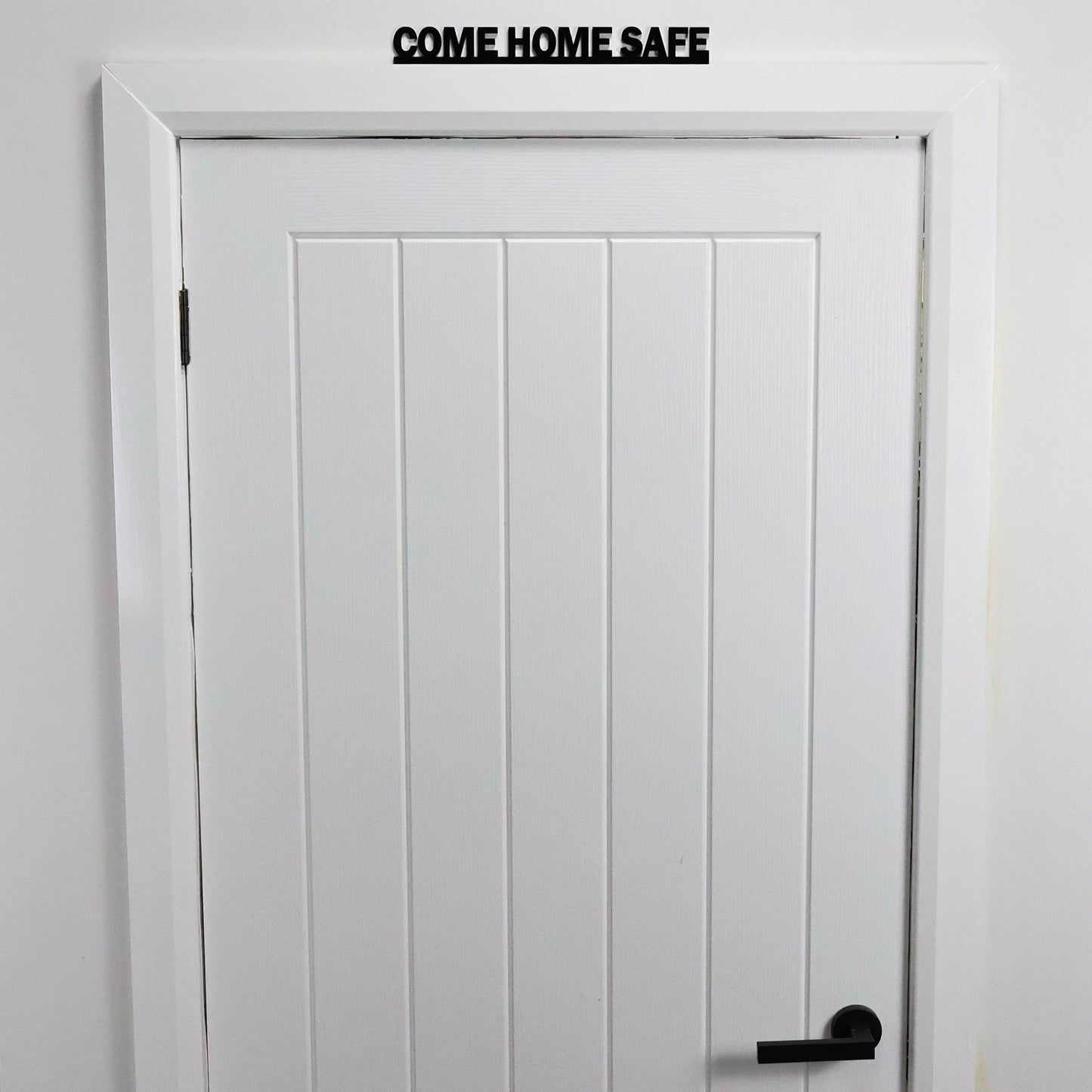 Door Topper styled in bedroom or hallway setting