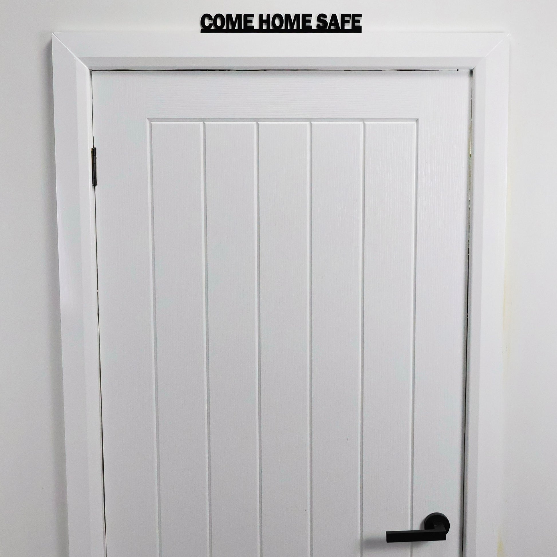 Door Topper styled in bedroom or hallway setting