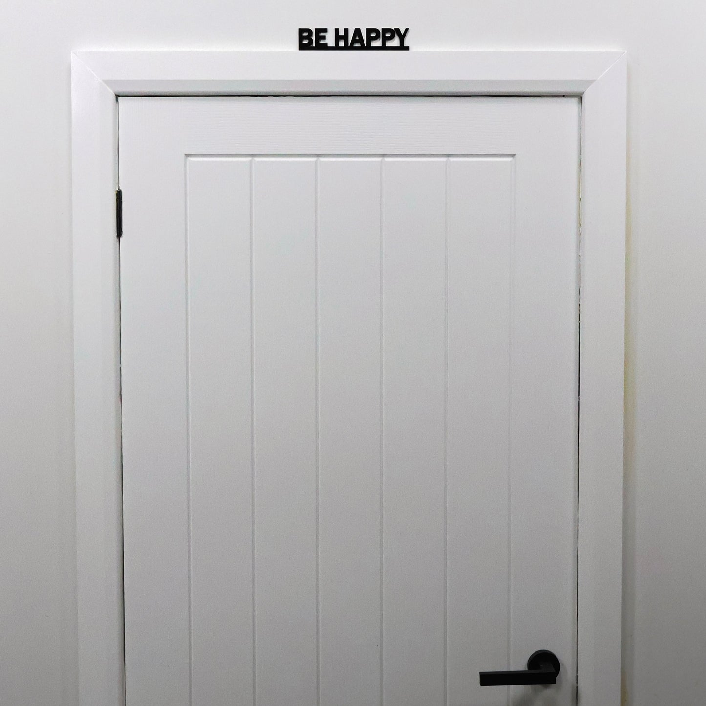 BE HAPPY Door Topper