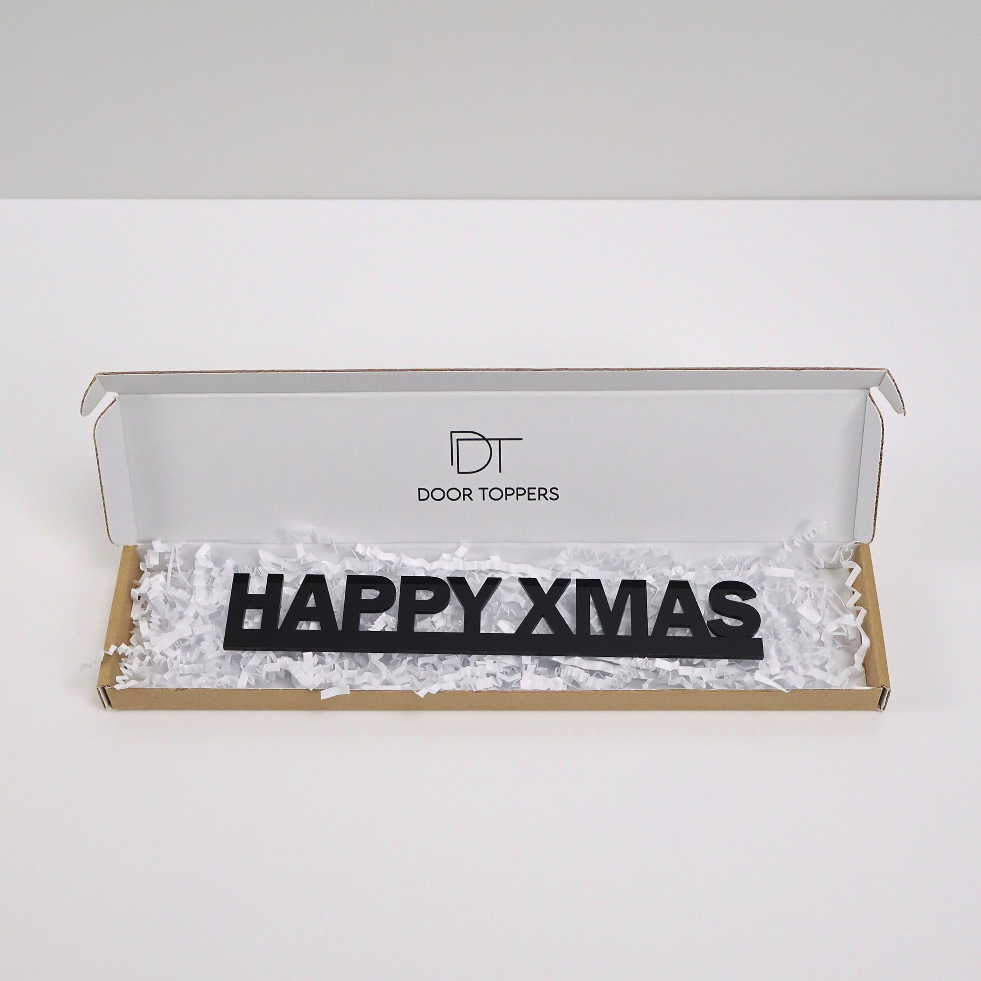 HAPPY XMAS acrylic door sign