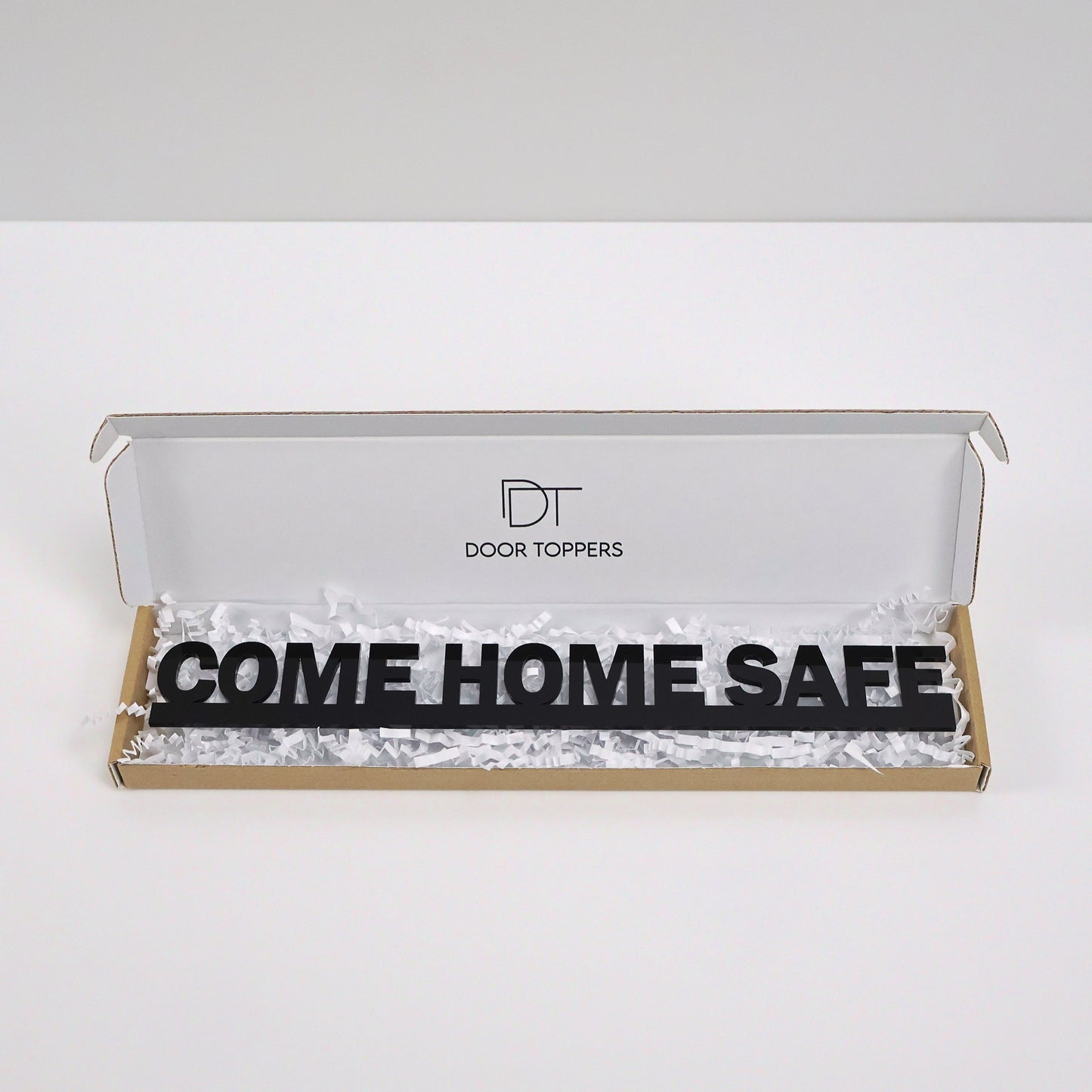 Gift packaging showing branded eco-friendly materials