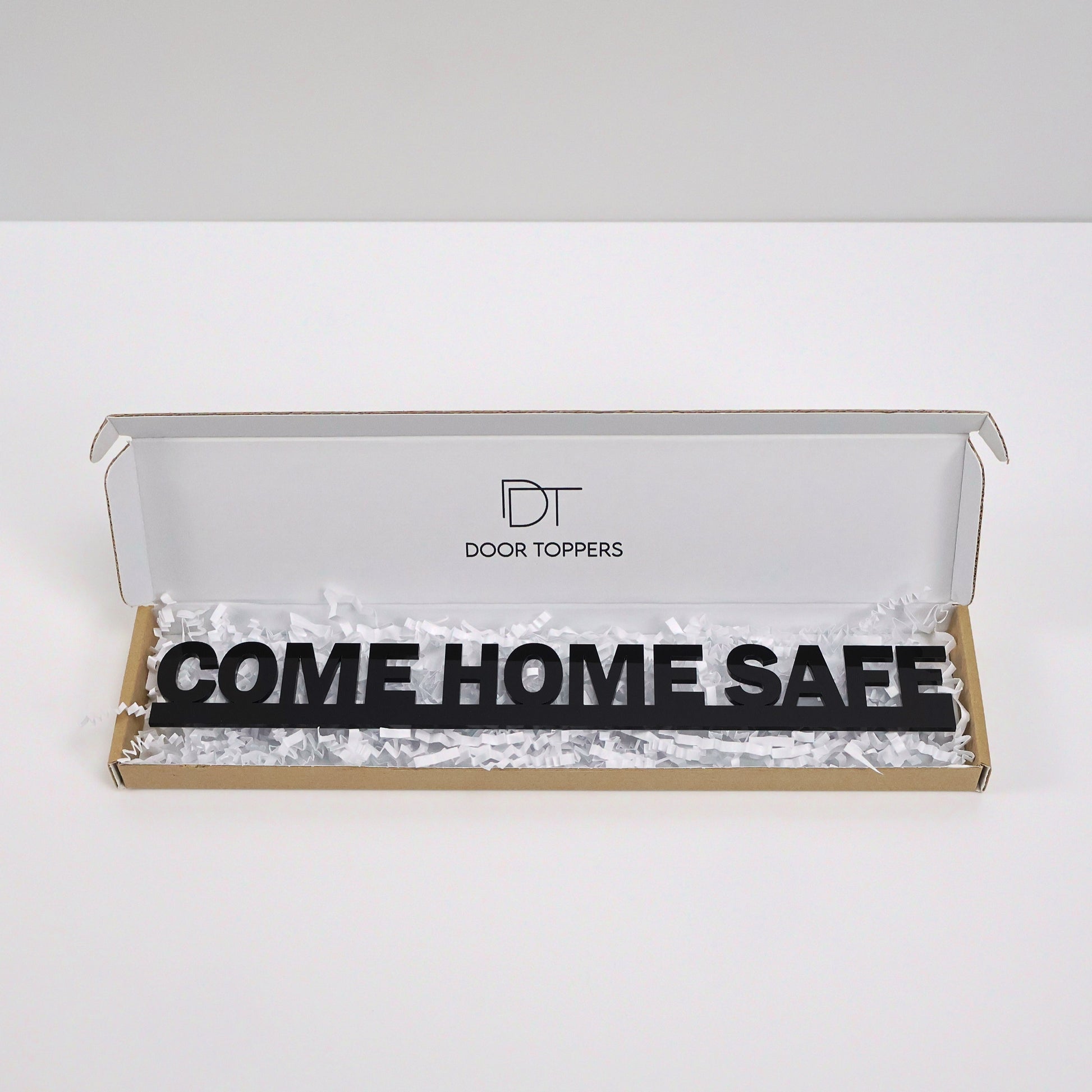 Gift packaging showing branded eco-friendly materials