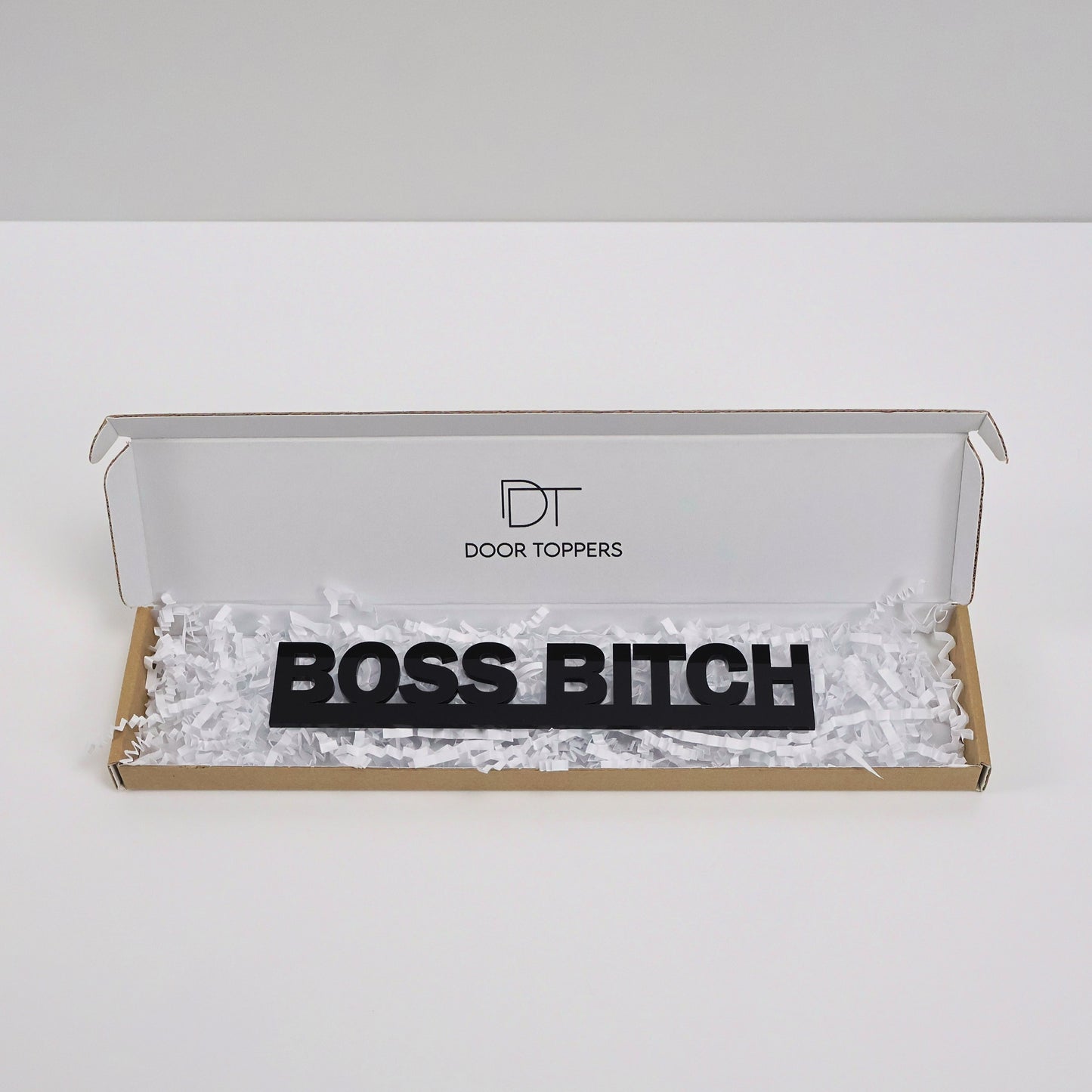 BOSS BITCH Door Topper | Rude Office Door Sign