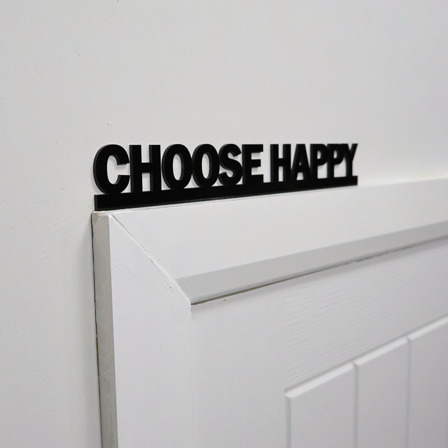 CHOOSE HAPPY Door Topper