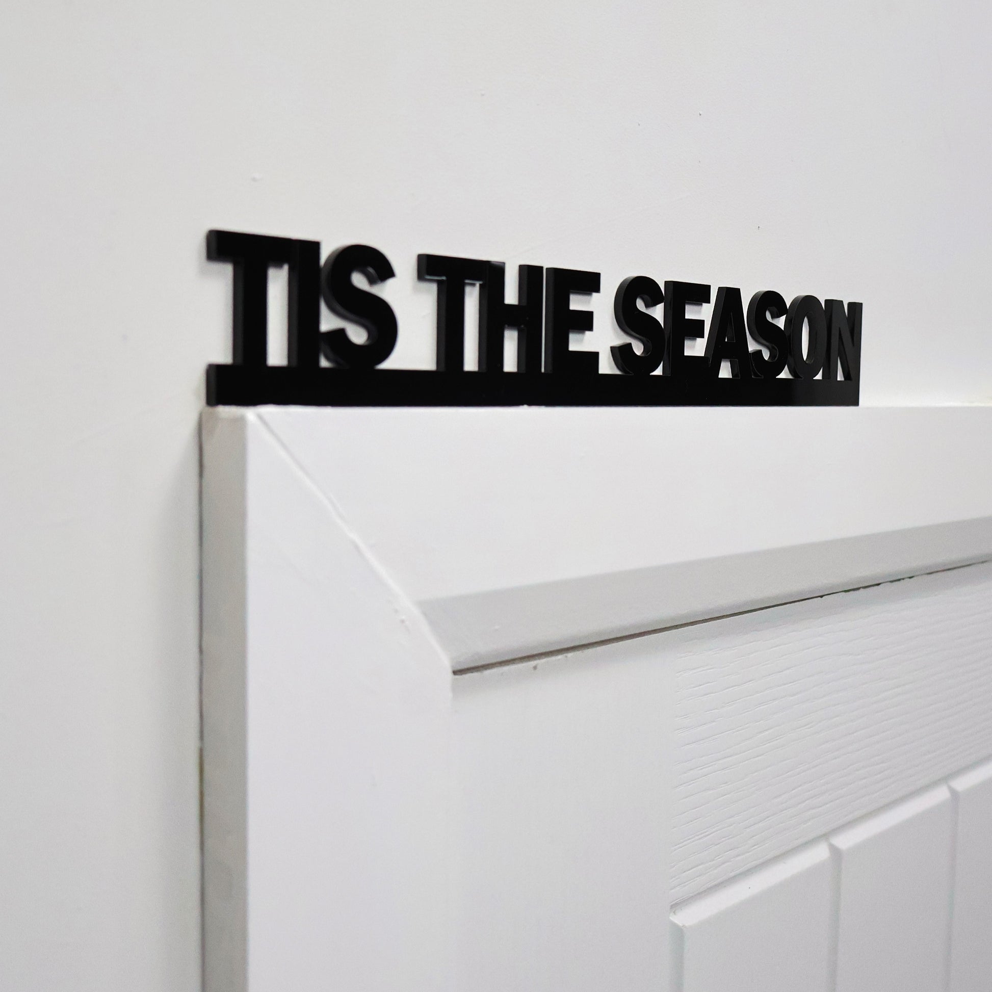 Recycled acrylic festive decor for homes and offices