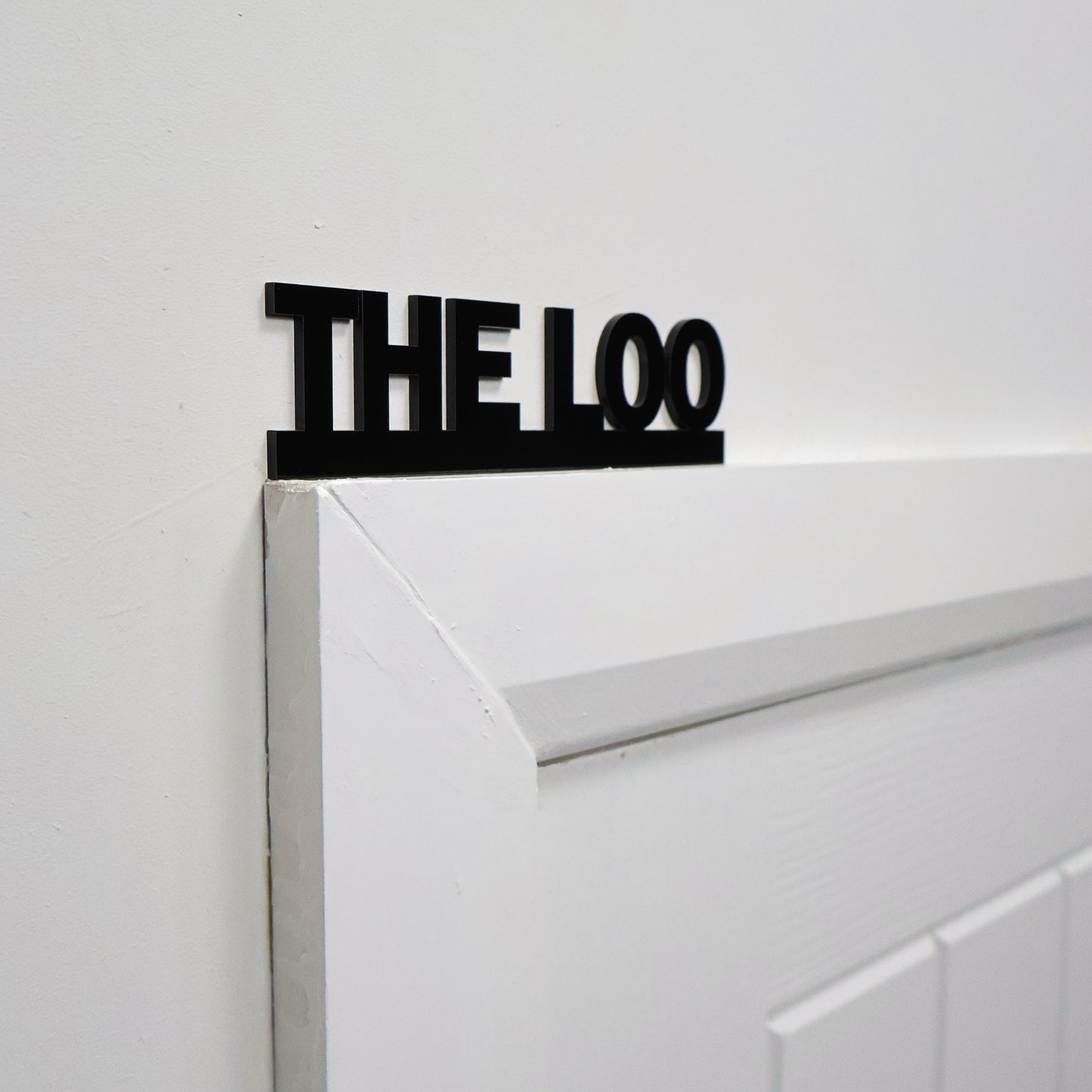 THE LOO Door Topper