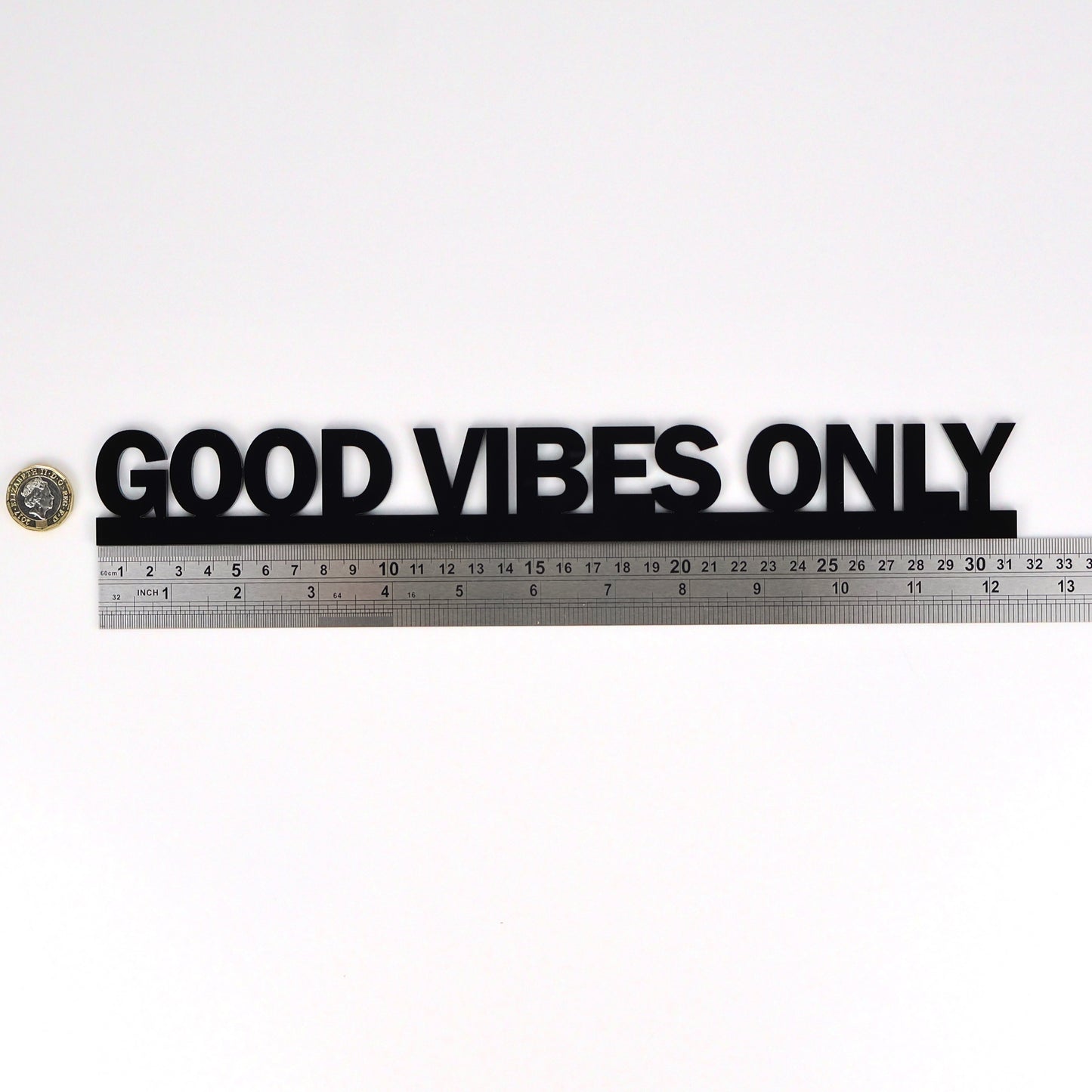 GOOD VIBES ONLY Door Topper