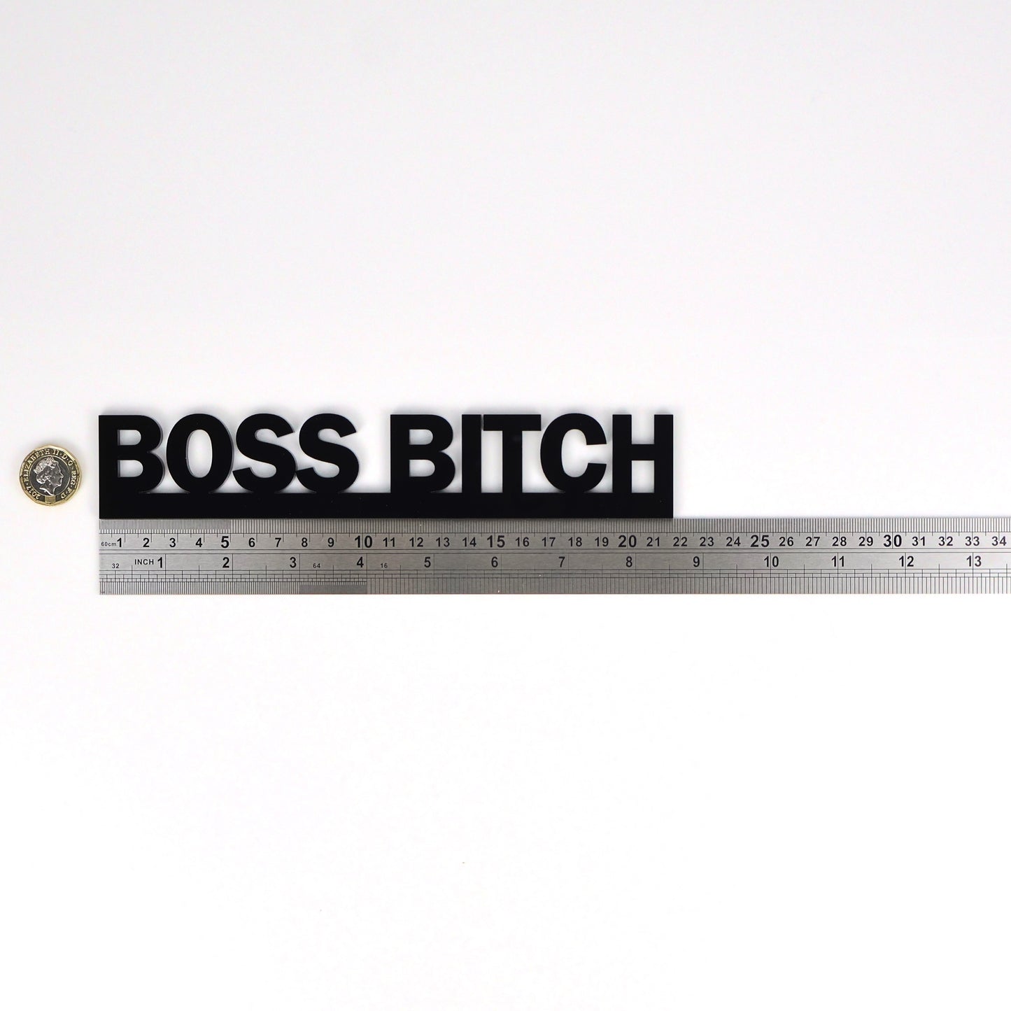BOSS BITCH Door Topper | Rude Office Door Sign