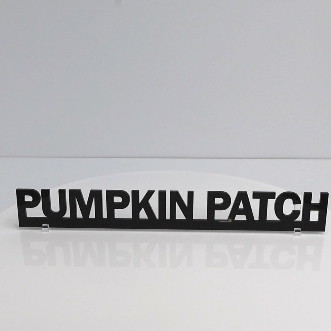 modern recycled acrylic door topper made in the uk